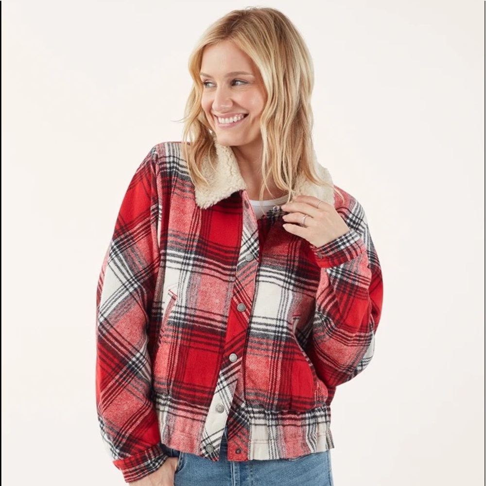 Splendid Eastwood Plaid Jacket